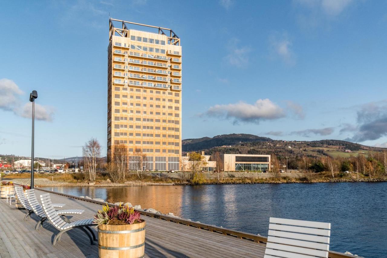 Mjos Tower Apartment - Lovely City View Sjusjøen Zewnętrze zdjęcie